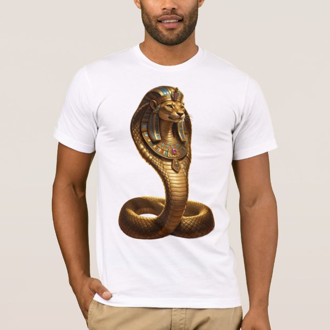 Camiseta Wadjet – Egyptian Cobra Goddess (Frente)