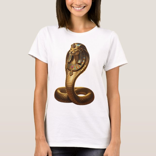 Camiseta Wadjet – Egyptian Cobra Goddess (Frente)