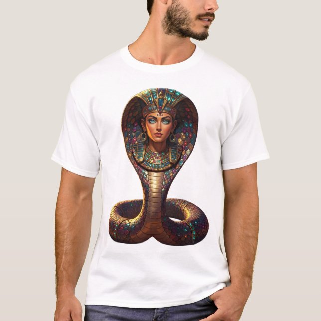 Camiseta Wadjet – Egyptian Cobra Goddess´7 (Frente)