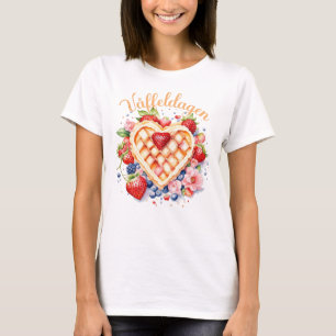 Camiseta Waffle Day, Våffeldagen