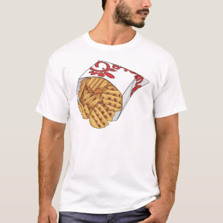 Camiseta Waffle Fries Sticker