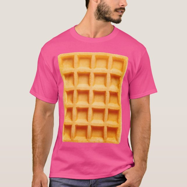 Camiseta Waffle Halloween Lazy Party Waffle - art (Frente)
