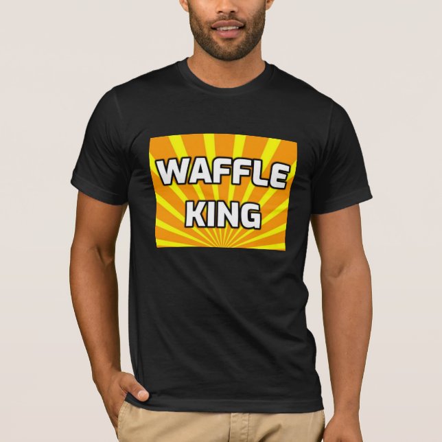 CAMISETA WAFFLE KING MENS PAI T SHIRTS (Frente)