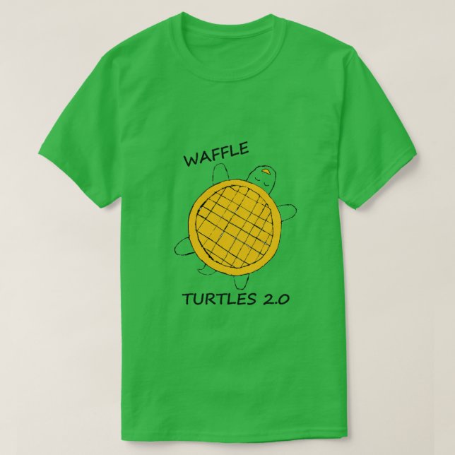 Camiseta Waffle Turtles COACH (Frente do Design)