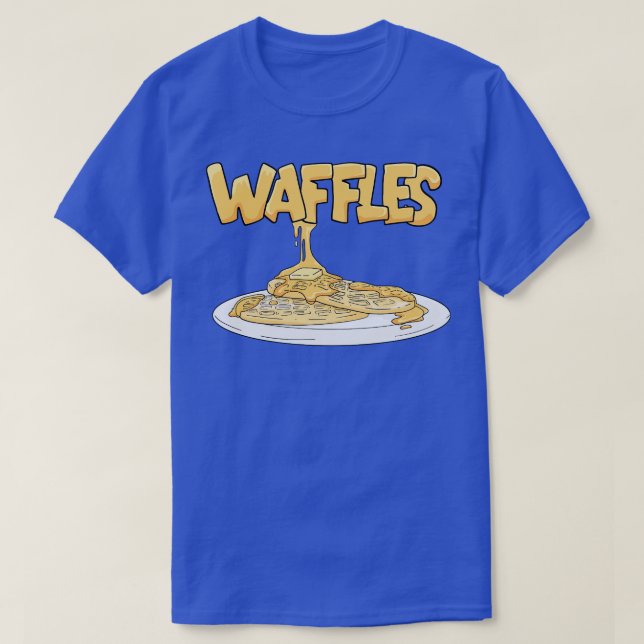 Camiseta Waffles (Frente do Design)