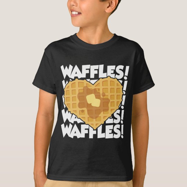 Camiseta Waffles (Frente)