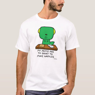 CAMISETA WAFFLES E DINOSSAUROS