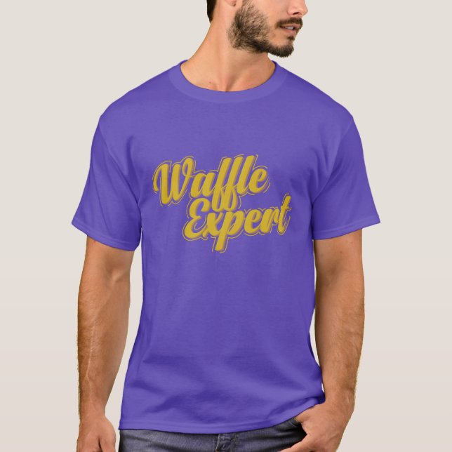 Camiseta Waffles Epert Pastry Snack family (Frente)