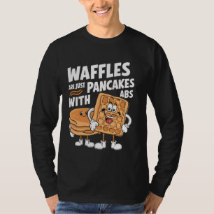 Camiseta Waffles são apenas panquecas com ABS