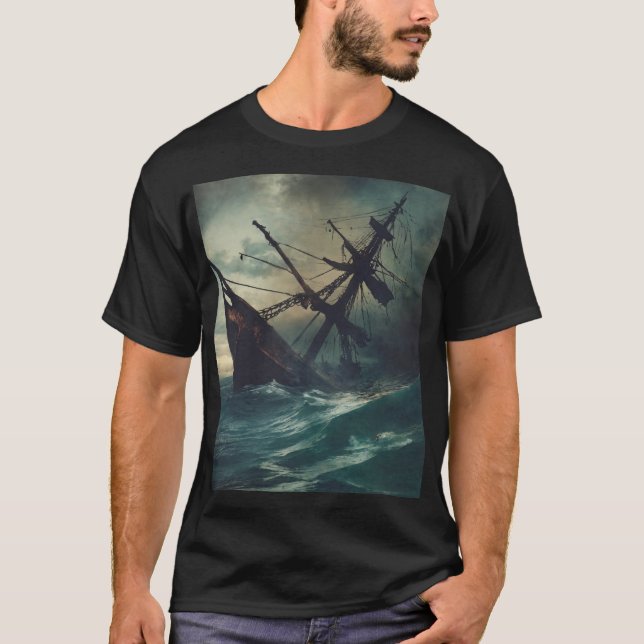 Camiseta Wager's Wreck: Um Conto Perigoso (Frente)