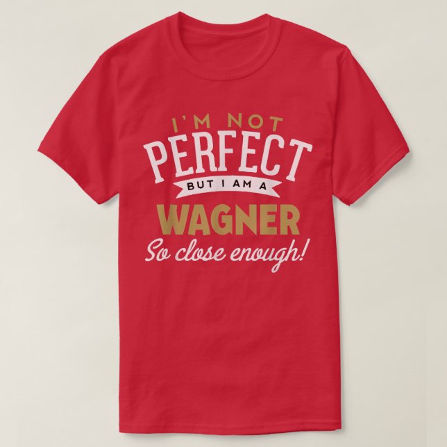 Camiseta Wagner  Wagner Name  (Frente do Design)