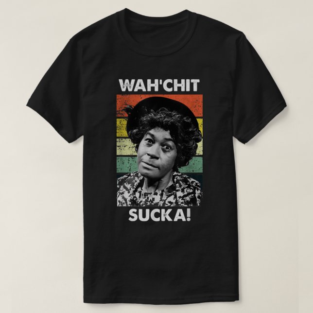 Camiseta WAHCHIT SUCKA Assista It Sucka Son em Sanford City (Frente do Design)