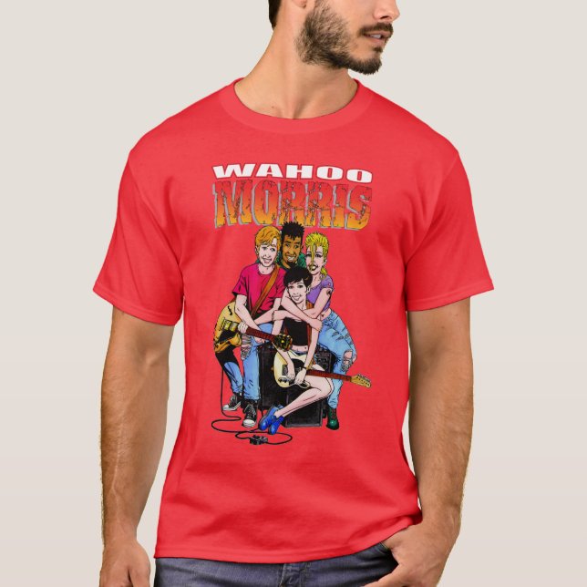 Camiseta WahooMorris_01 para t escuros (Frente)