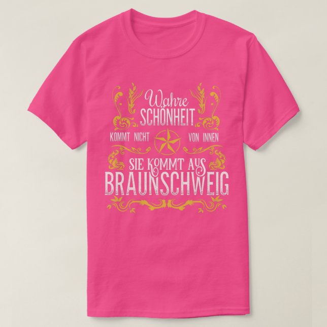 Camiseta Wahre Schnheit kommt aus Braunschweig 2 (Frente do Design)