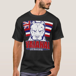 Camiseta WAIANAE Strong Hawaii Hawaiian Flag, Havaí 96792