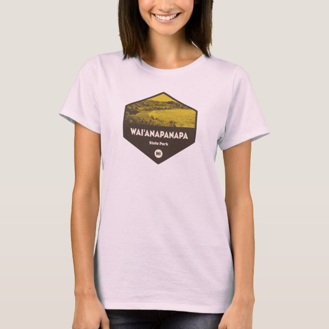 Camiseta Wai'anapanapa State Park Hawaii (Frente)