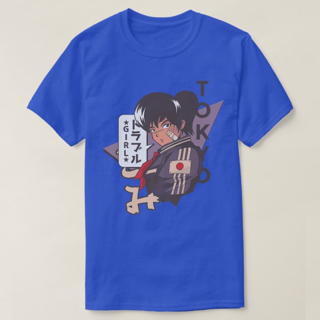 Camiseta Waifu Anime Japanime manga japonesa Chibi Kawaii o (Frente do Design)