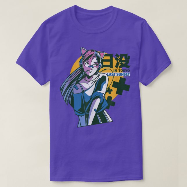 Camiseta Waifu Anime Japanime manga japonesa Chibi Kawaii o (Frente do Design)