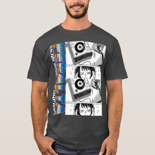 Camiseta Waifu Anime Neko DJ Manga Girl