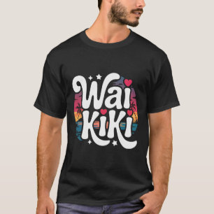 Camiseta Waikiki Honolulu Havaí Praia Tropical Surfe Férias