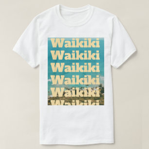 Camiseta Waikiki, Honolulu, Oahu, Havaí