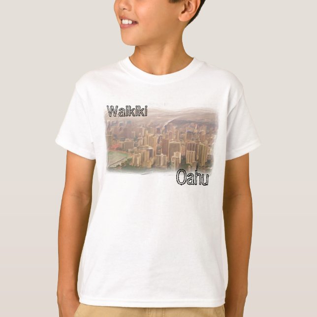Camiseta Waikiki Oahu - cara (Frente)