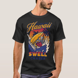 Camiseta Waimea Bay Oahu Hawaii Grande Onda Surfar 2