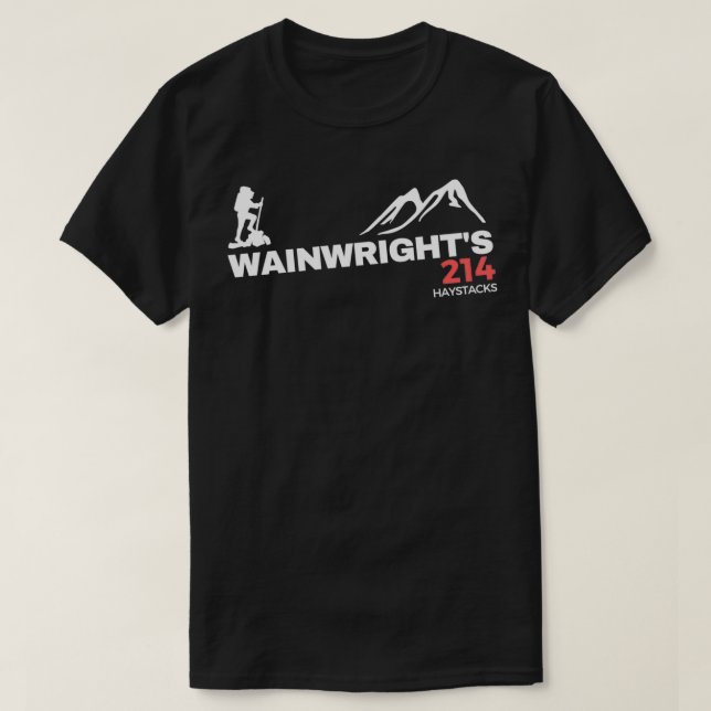 Camiseta Wainwrights 214 Haystacks (Frente do Design)