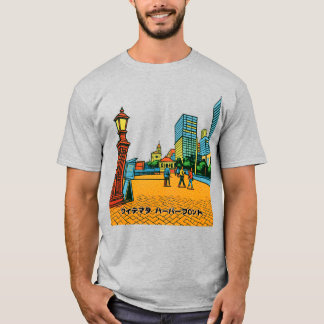 Camiseta Waitematā Harbourfront Pop Art Auckland T-Shirt