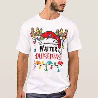 Camiseta Waiter Cruisemas Matching Christmas Pajamas