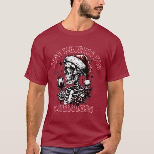 Camiseta Waiting for Christmas (Frente)