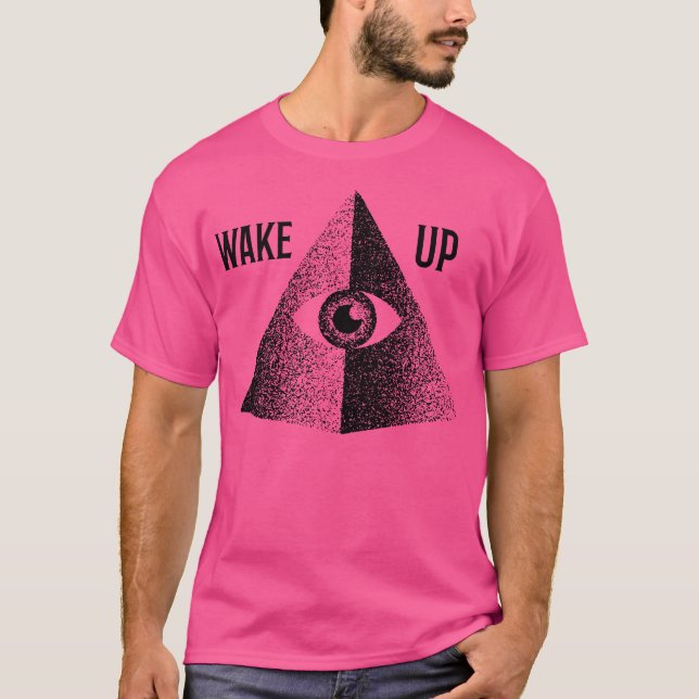 Camiseta Wake up pyramid 1 (Frente)