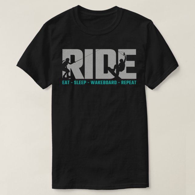 Camiseta wakeboard 6 (Frente do Design)