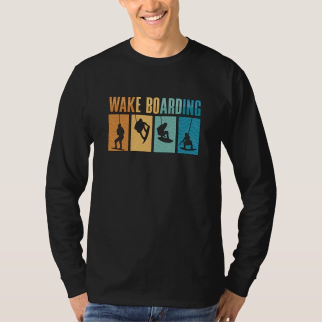 Camiseta Wakeboard Acordar Embarque Wakeboard Wakeboard (Frente)