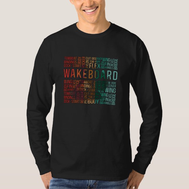 Camiseta Wakeboard Acordar Wakeboarder (Frente)