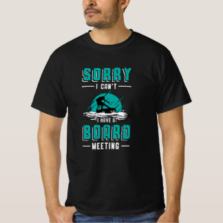 Camiseta Wakeboard Board Meeting Wakeboarder Wakeboarding