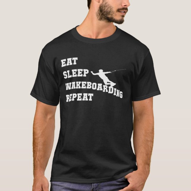 Camiseta Wakeboard do surf (Frente)