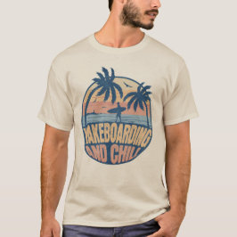 Camiseta Wakeboard E Chill Wakeboarder