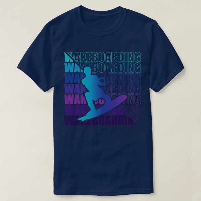 Camiseta Wakeboard Wakeboarder Wakeboarding Freestyle DNA 1 (Frente do Design)