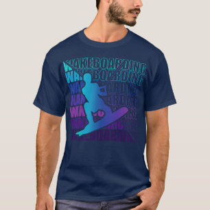 Camiseta Wakeboard Wakeboarder Wakeboarding Freestyle DNA 1