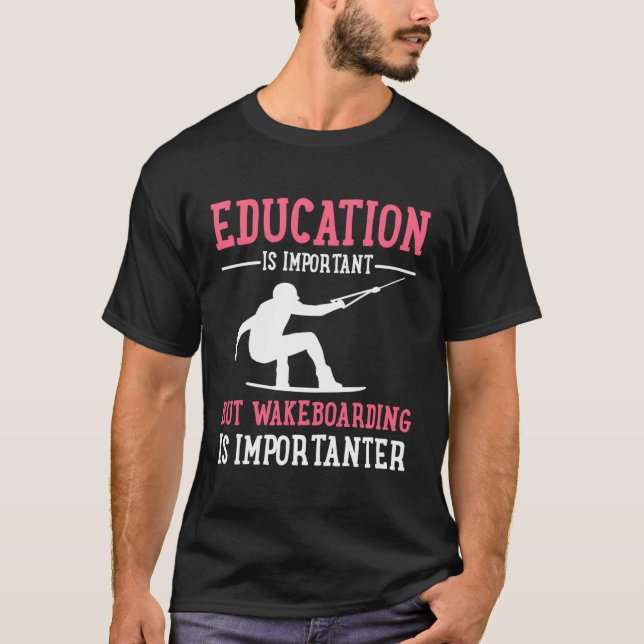 Camiseta Wakeboarder Wakeboard (Frente)