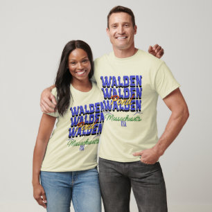 Camiseta Walden Pond, Massachusetts