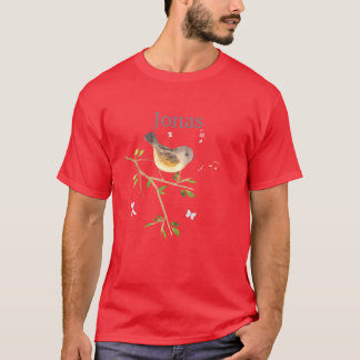 Camiseta Waldier Bird Name Jonas amigo
