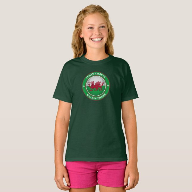 Camiseta Wales Forever (Frente Completa)