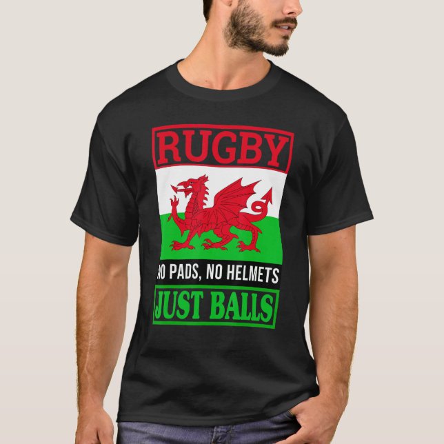 Camiseta Wales   Rugby (Frente)