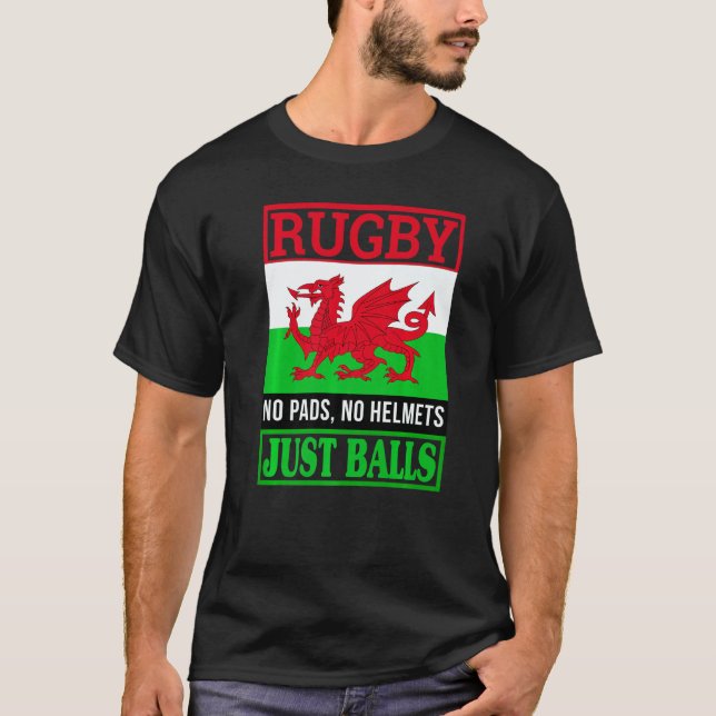 Camiseta Wales Rugby (Frente)