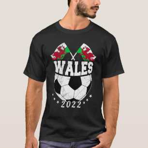 Camiseta Wales Soccer Ball Welsh Team para Homens e Mulhere