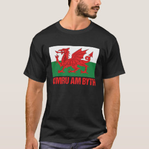 Camiseta Wales Welsh Home Cymru Am Byth