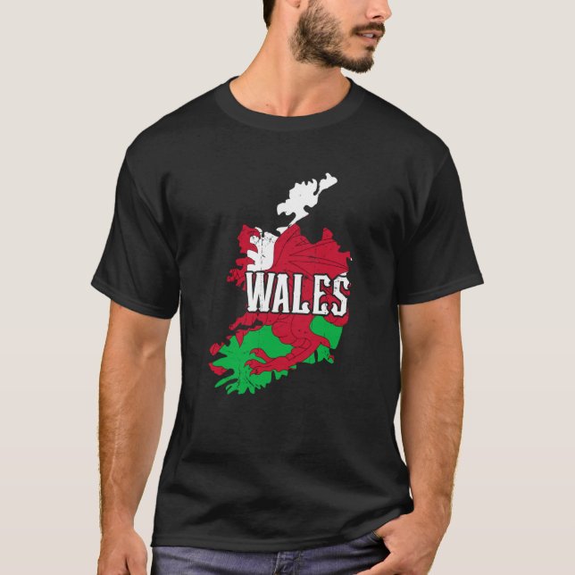 Camiseta Wales  Welsh Home Pride (Frente)