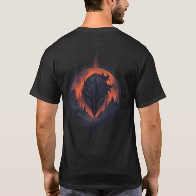 Camiseta Walk Through Fire – 24 Hard Lines Warrior Shirt (Verso)